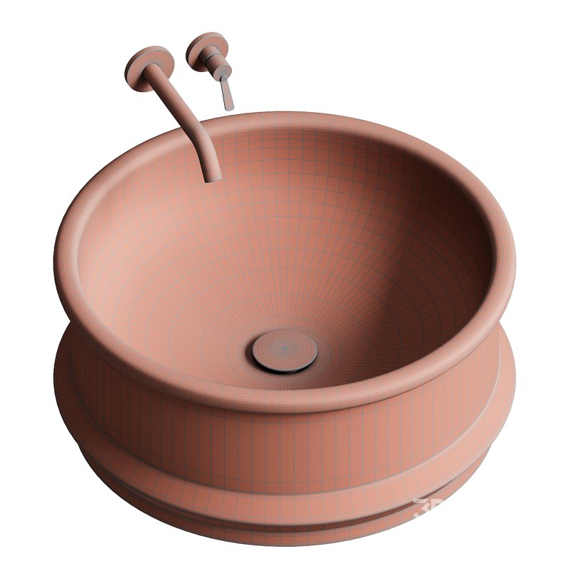 Vieques Over countertop washbasin Patricia Urquiola Image 5