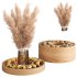Figs and walnuts serving dish set with pampas - Thumbnail 5