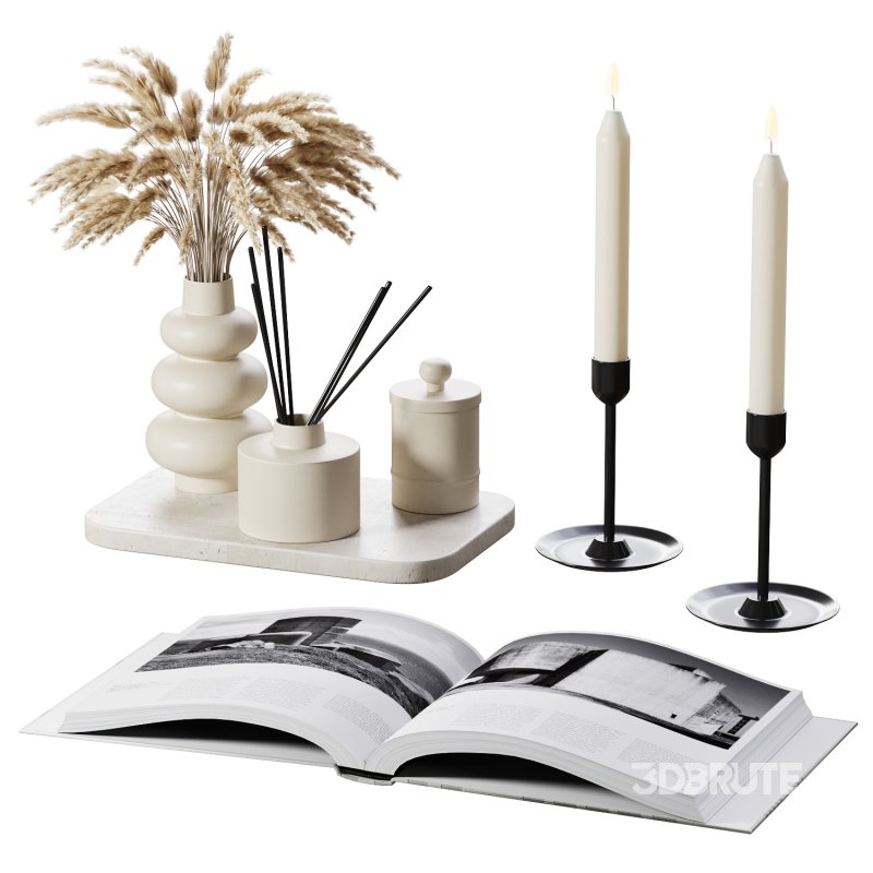 Декоративный набор для журнального стола Image 1