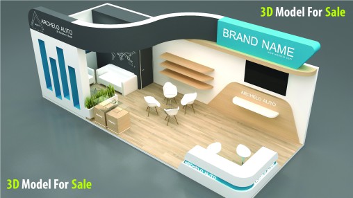 booth 3d modular exhibition