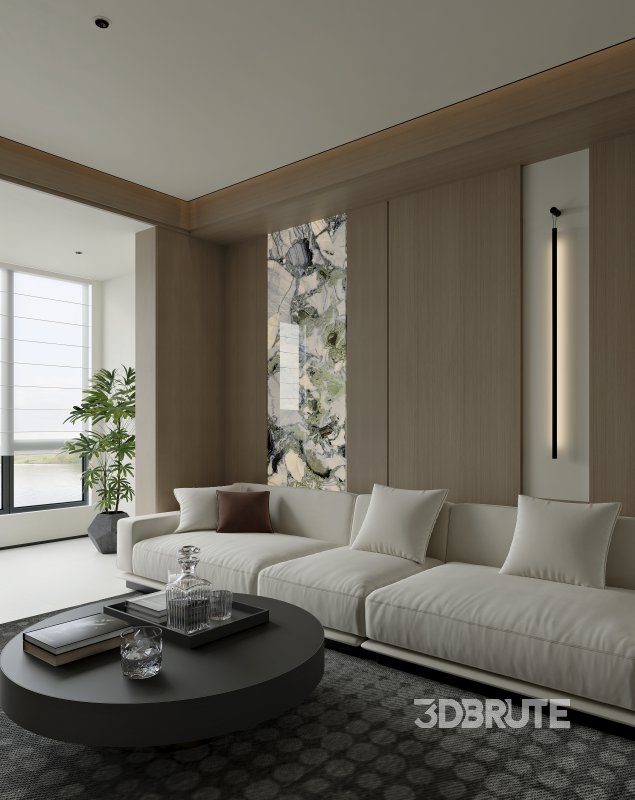 Modern living room dining room Image 2