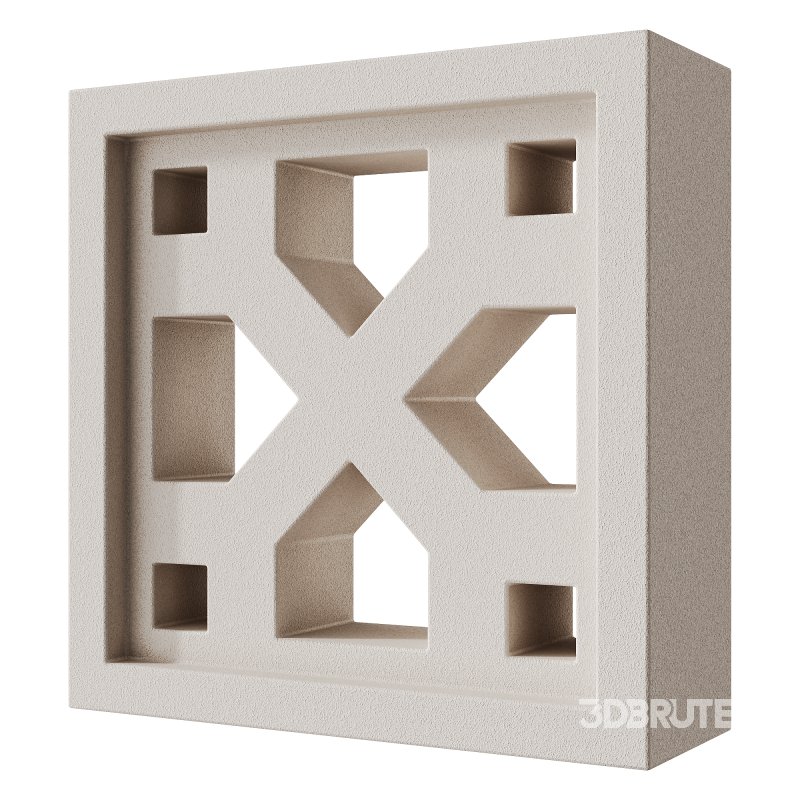 Modular Wall 12 Crossing White by Tesselle Image 2