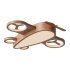 Cartoon Wood Aircraft LED Kids Ceiling Light - Thumbnail 5