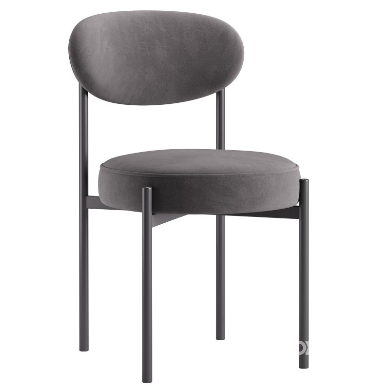 Ava Velvet Dining Chair Image 4