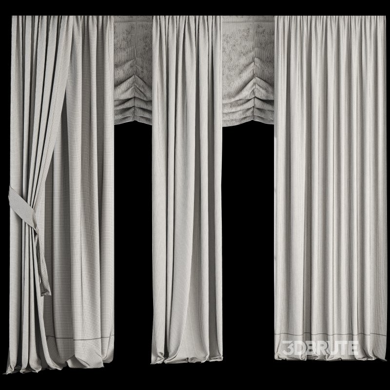 Silk and Cotton Curtain 051 Image 6