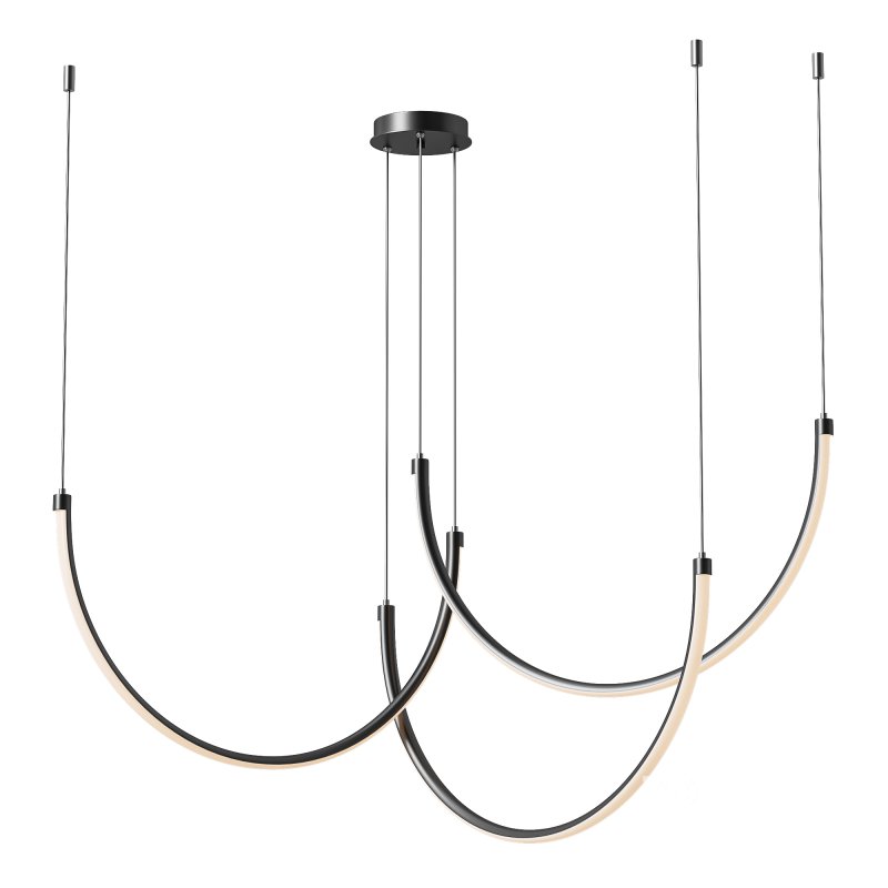 Line Led Chandelier Image 2