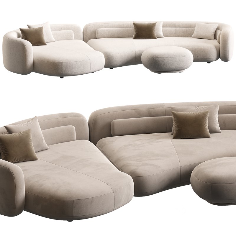 Bezier sofa by Minotti | 3 in 1 Image 2