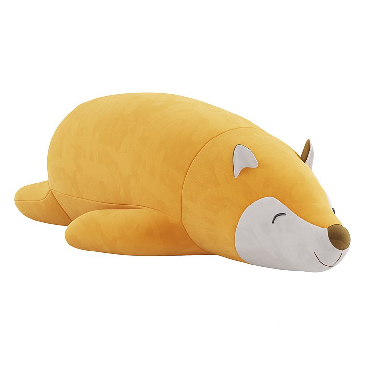 Fox sleeping toy Image 2