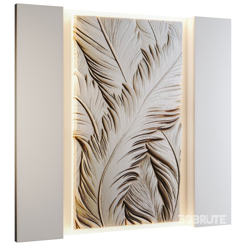 Decorative 3D wall panel Image 1
