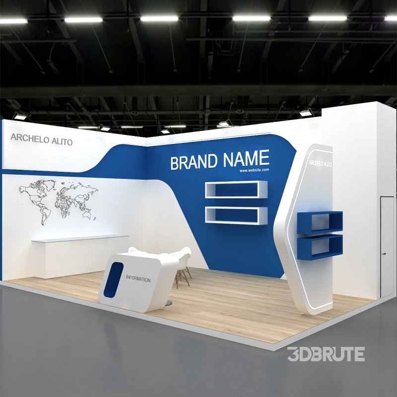 3d booth stand Image 8
