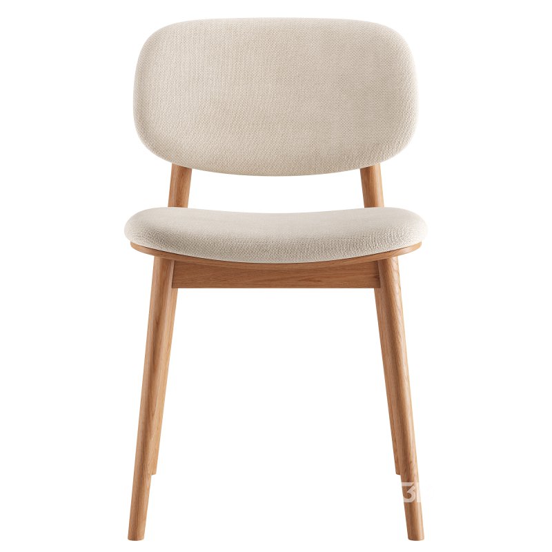 Lando Leather Dining Chair Image 3