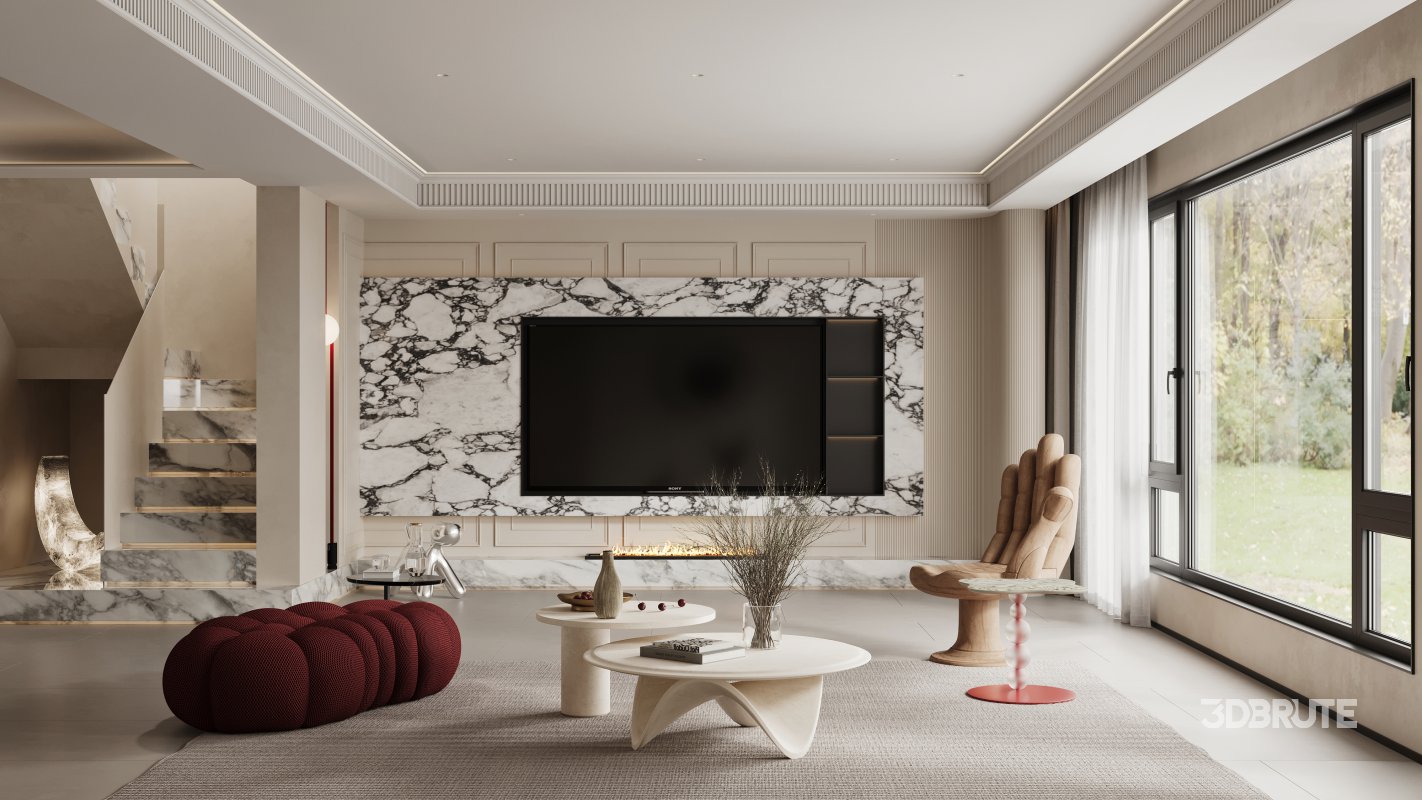 Luxurious living room Image 1