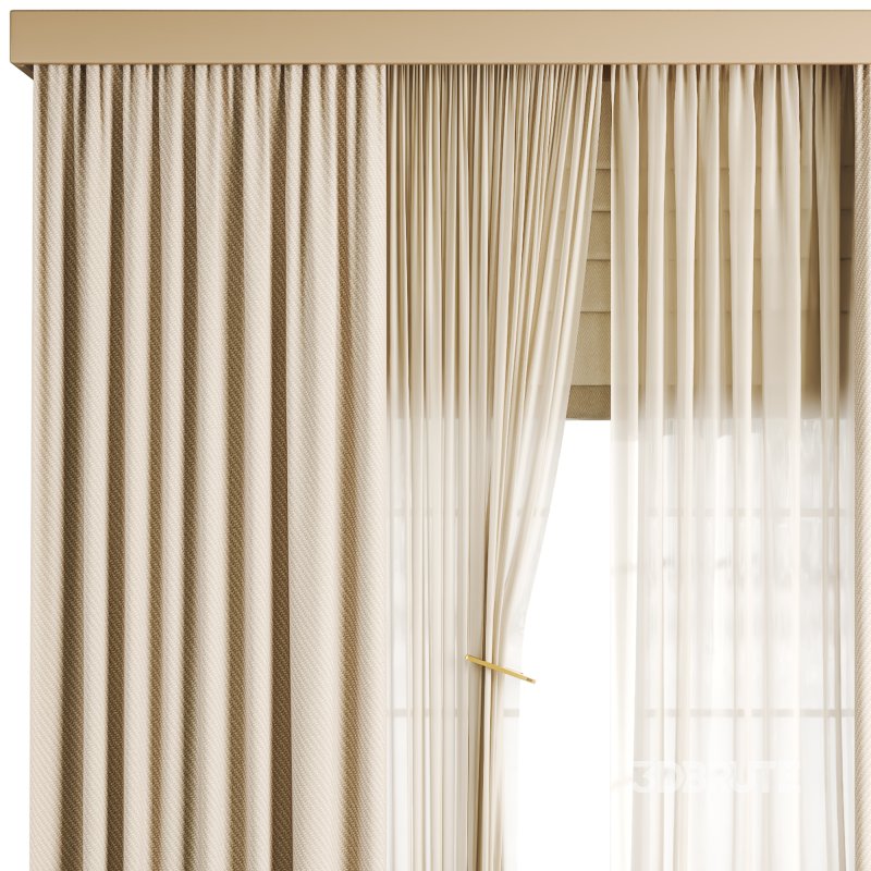 Roman and Cotton Curtain 053 Image 5