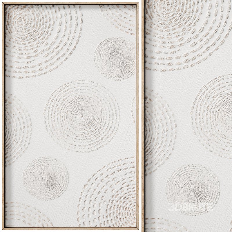 Decorative panel 3D ART RELIEF 32 Image 1