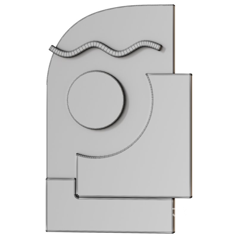 Decorative panels 3D ART RELIEF 13 Image 6