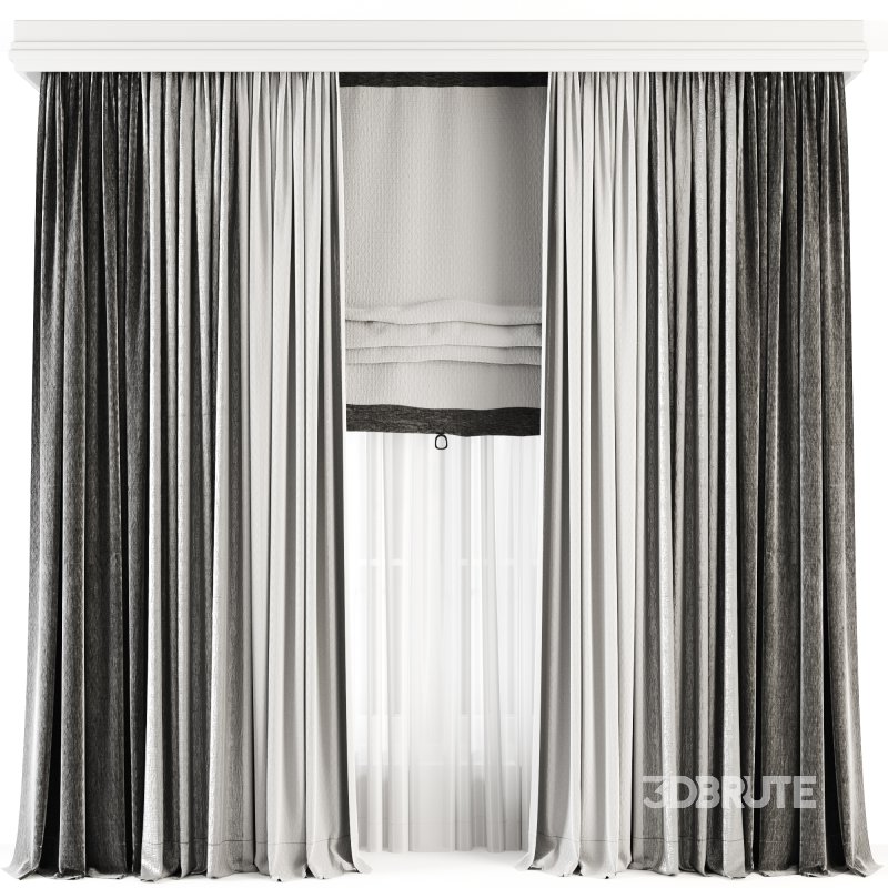 Roman and Cotton Curtain 022 Image 3