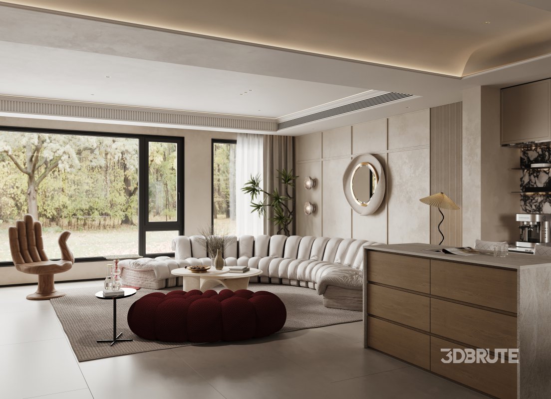 Luxurious living room Image 5