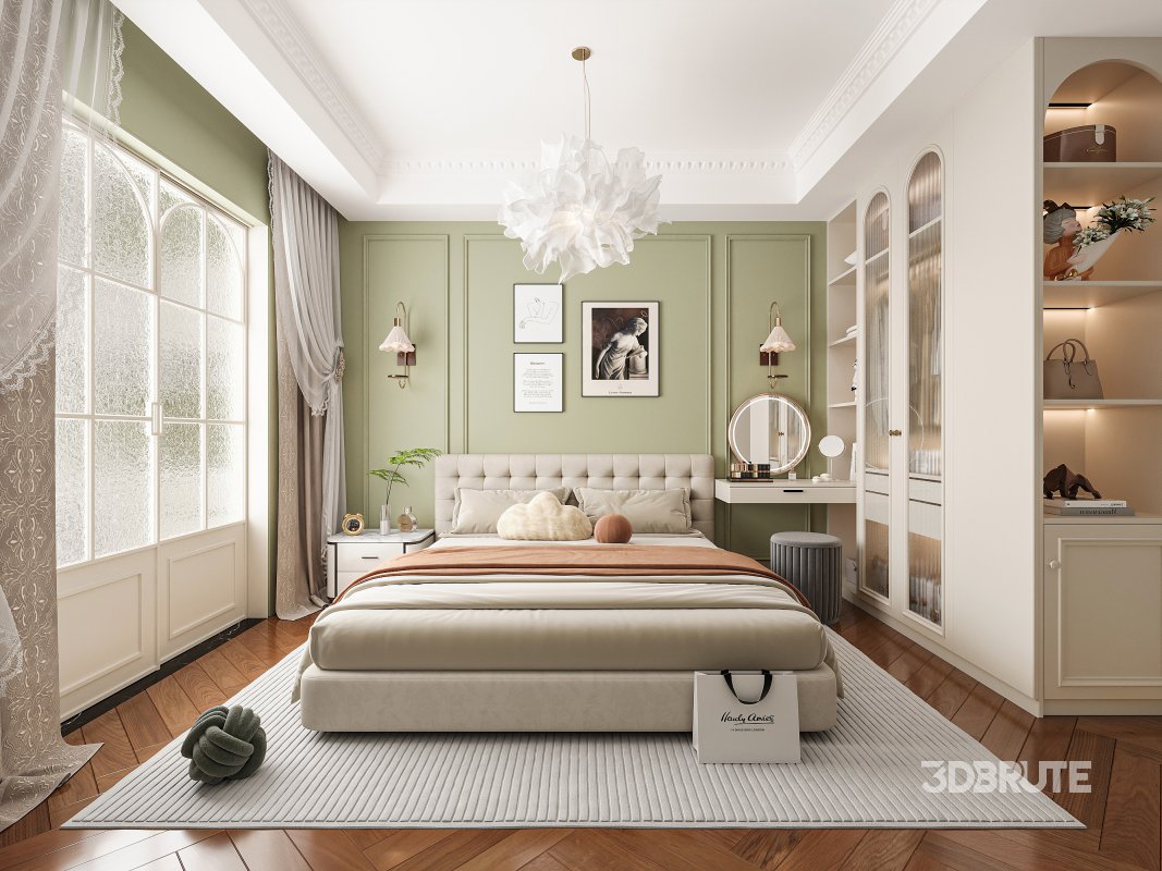 Modern bedroom Image 1