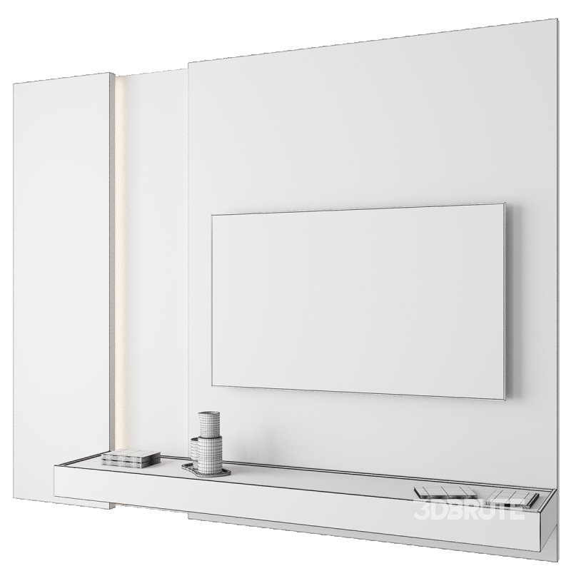 TV wall panel 004 Image 3