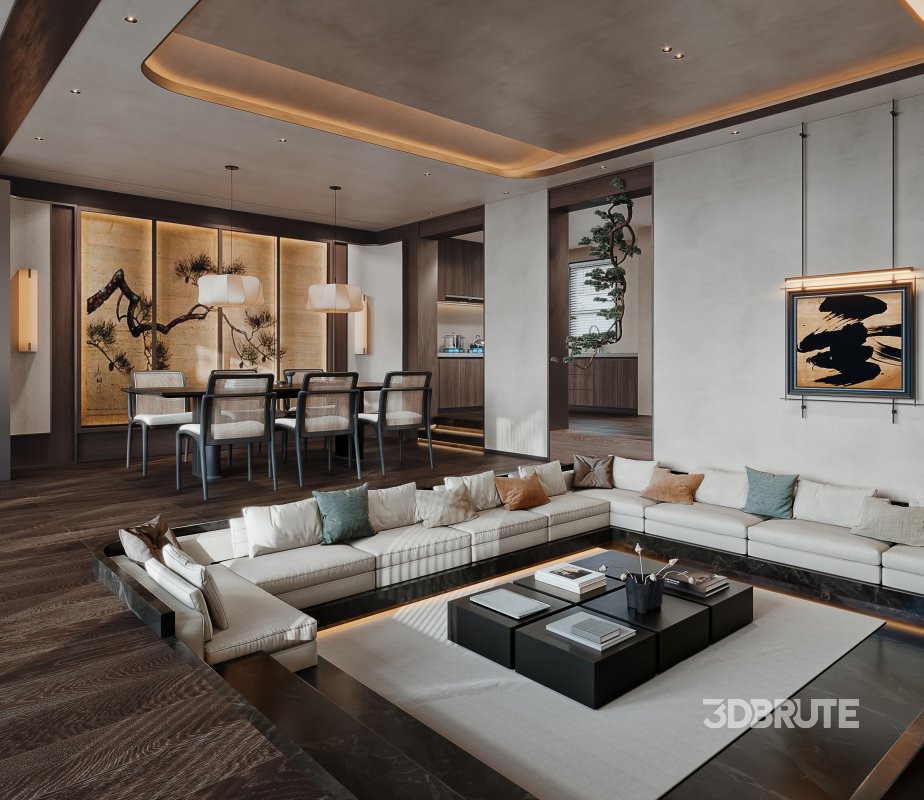 living room dining room Image 2