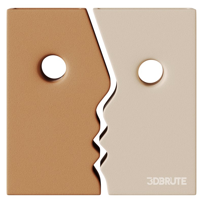 Ceramic Vase Portrait Twins By The Feelter Image 1