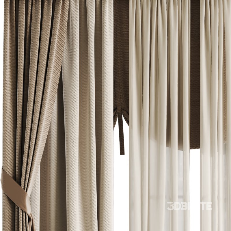 Silk and Cotton Curtain 035 Image 2
