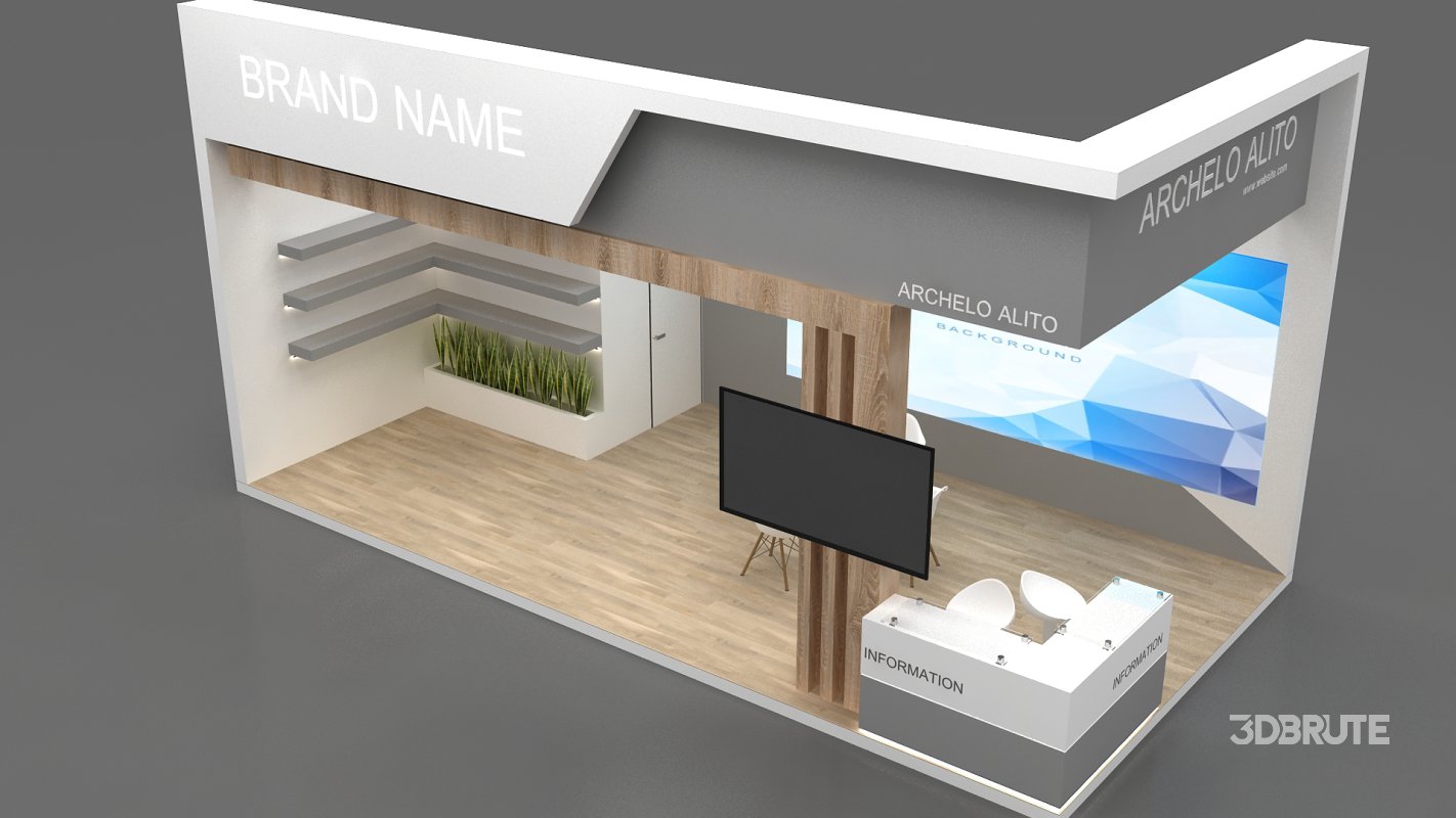 3d booth exhibition Image 7