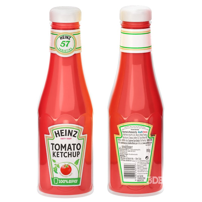 heinz tomato ketchup and yellow mustard Image 6