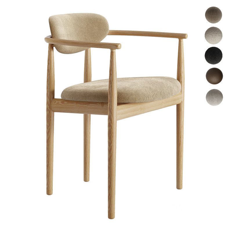 Edison Dining Chair-West-elm Image 3