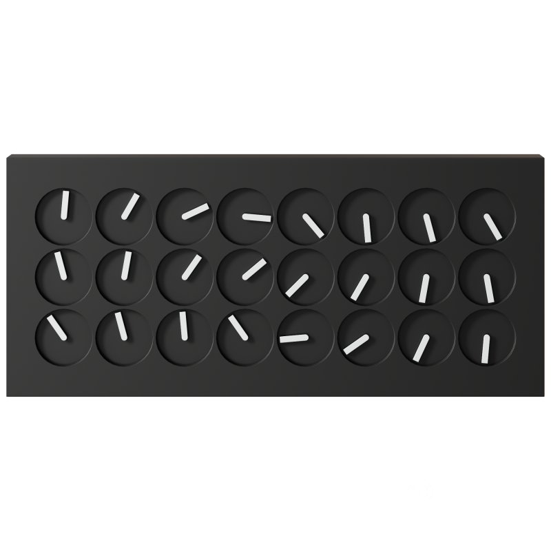 Wall Clock Clockclock 24 by Humans since 1982 Image 7