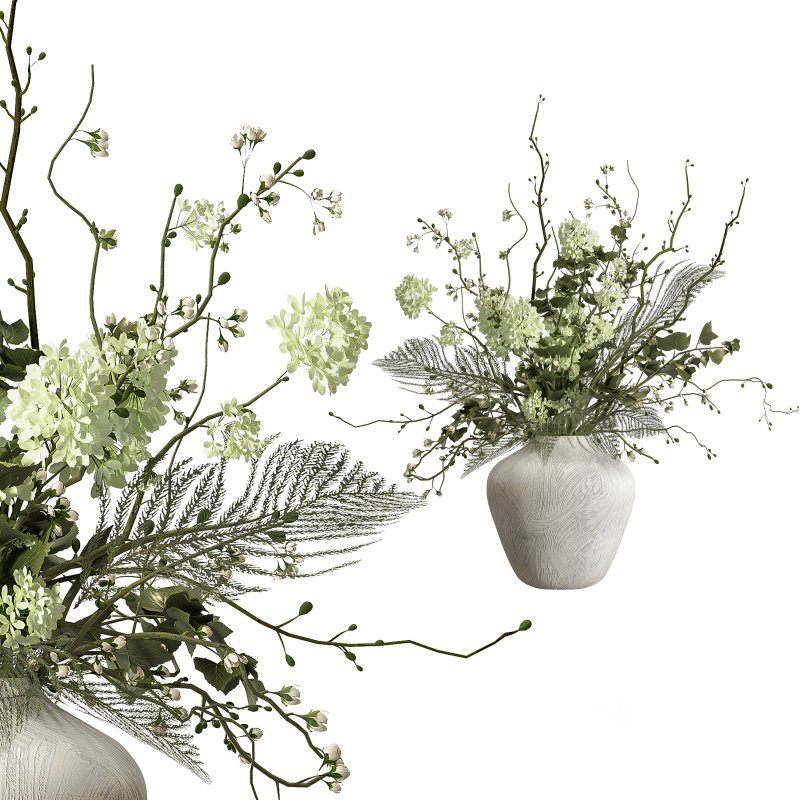 Flower In Vase Set 09 Image 3