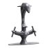 Chrome Dolphin Faucet Single Hole Widespread Plate - Thumbnail 2
