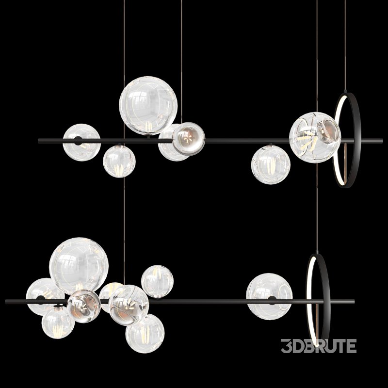 Rail and row lamp IONA L Image 5