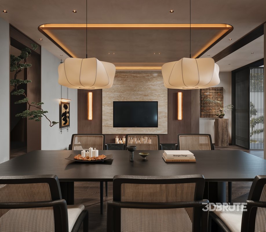 living room dining room Image 6