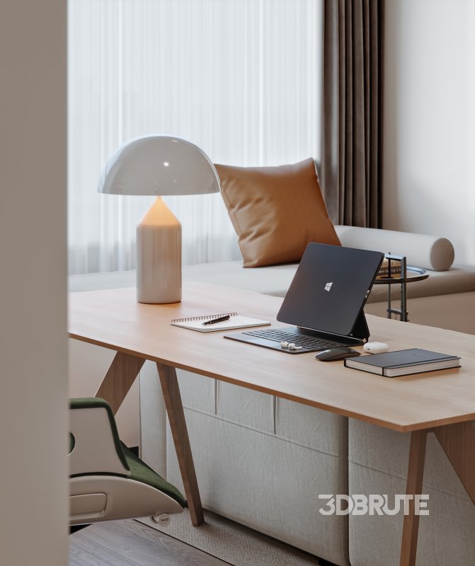 Modern living and dining room kitchen Image 8