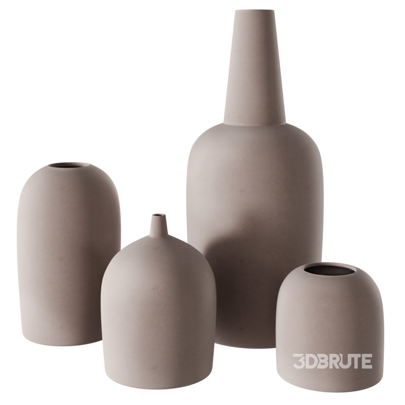 Decorative vases DOME VASE by Kristina Dam Studio Image 1