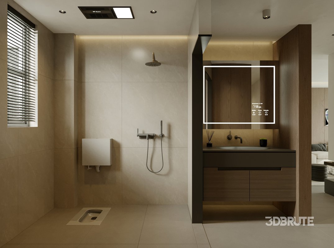 Living Room Dining Room Kitchen Bathroom Dressing Room Image 6