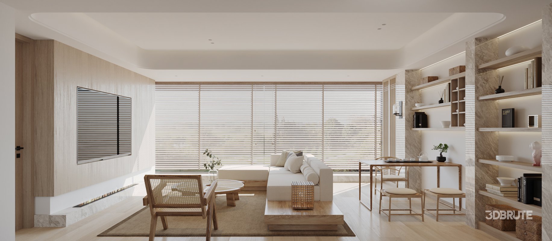 Japanese Living Room Dining Room Image 2