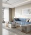 Modern living room and dining room interior scene - Thumbnail 7