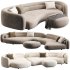 Bezier sofa by Minotti | 3 in 1 - Thumbnail 4
