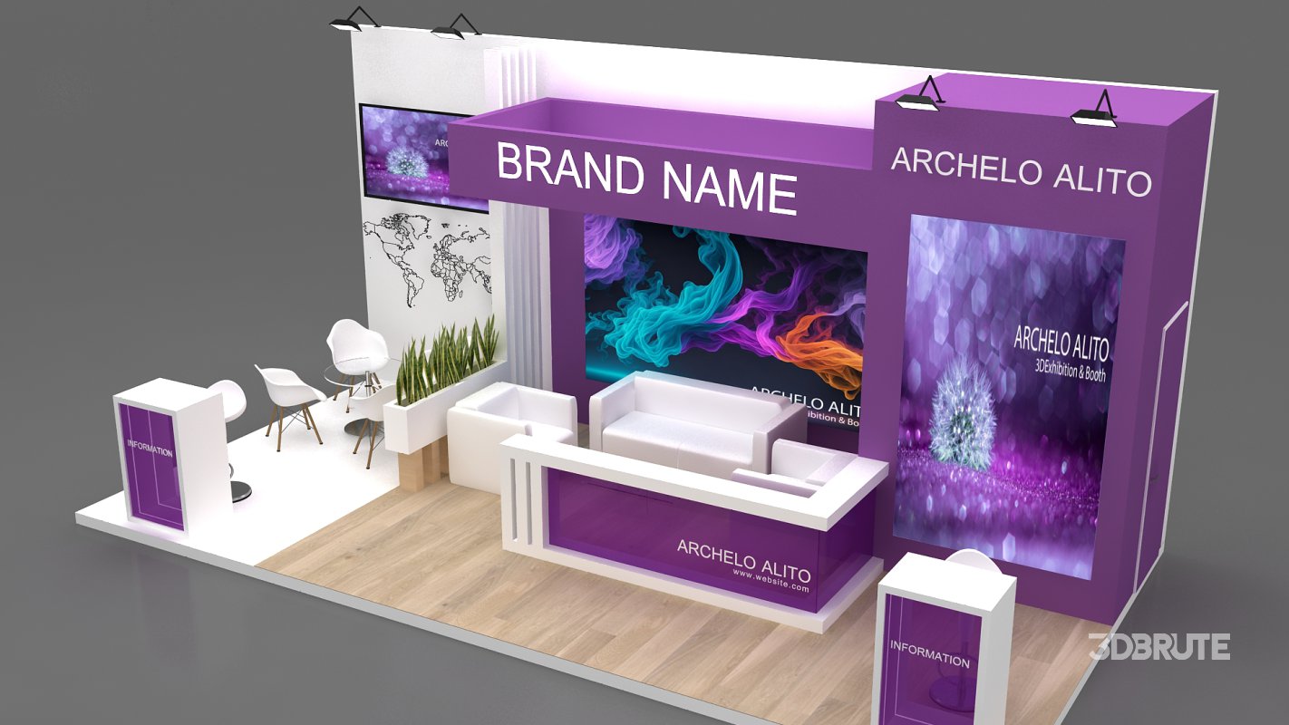 3d booth stand Image 3