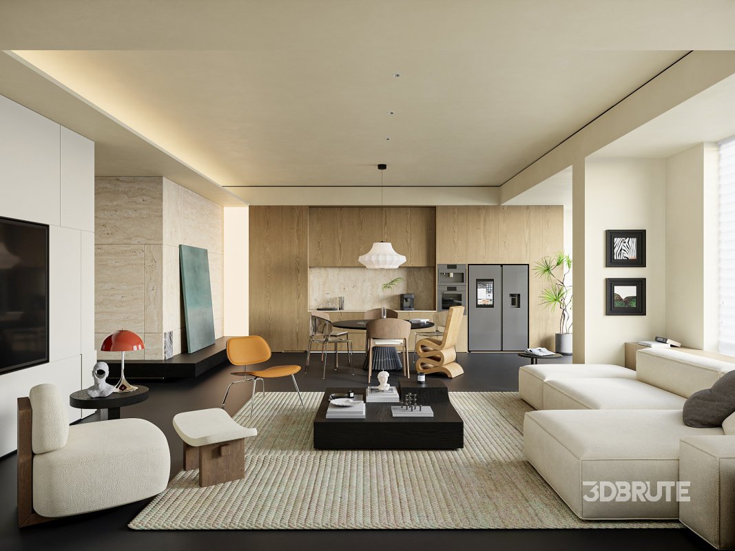 modern living room Image 1
