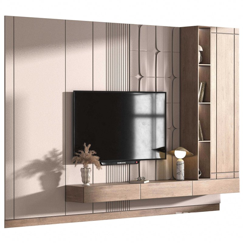 TV Wall set 02 Image 1