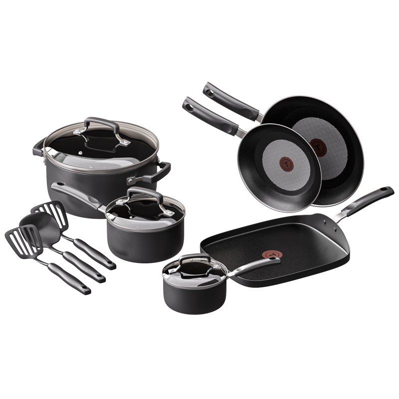 Tfal Signature Nonstick Cookware Set Image 1