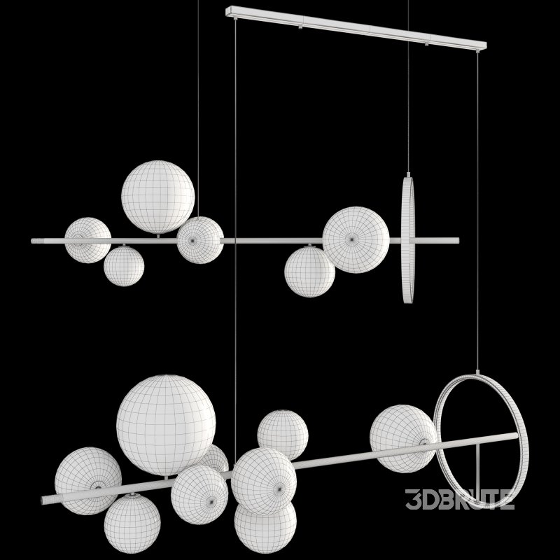 Rail and row lamp IONA L Image 7