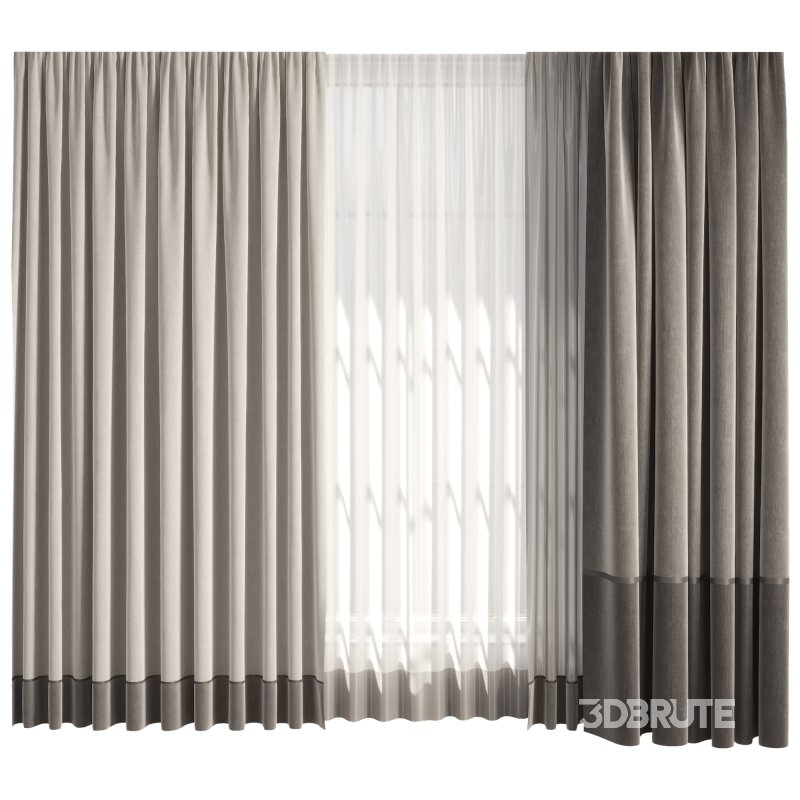 Silk and Cotton Curtain 08 Image 2