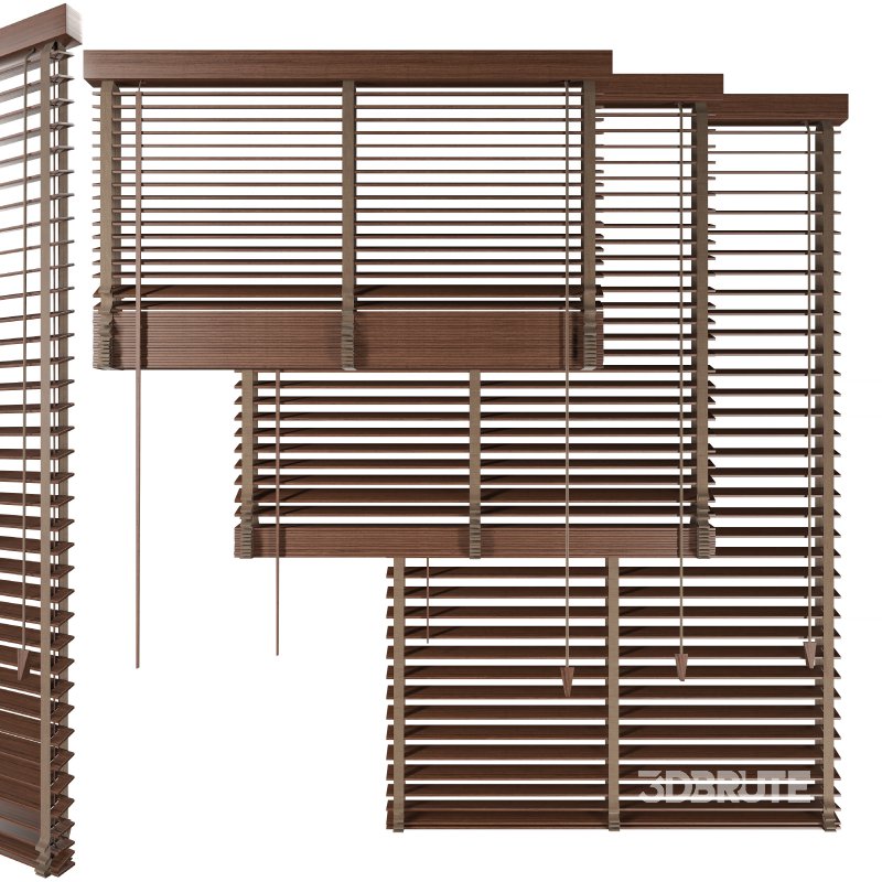 venetian wooden blinds Image 3