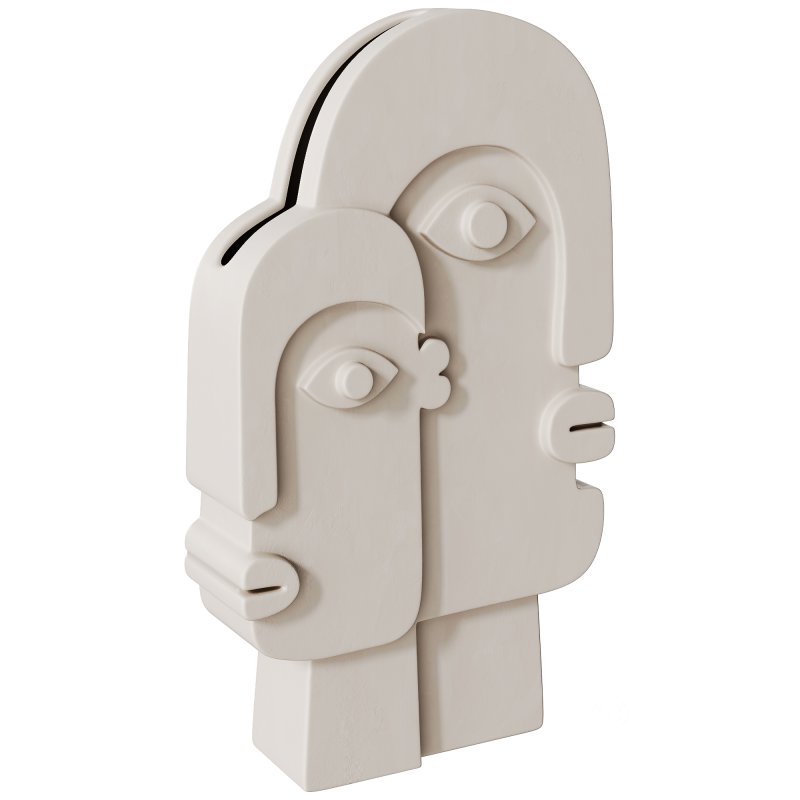 PICASSO Cubist Style Ceramic Vase by THE TROPHY WIFE Image 2