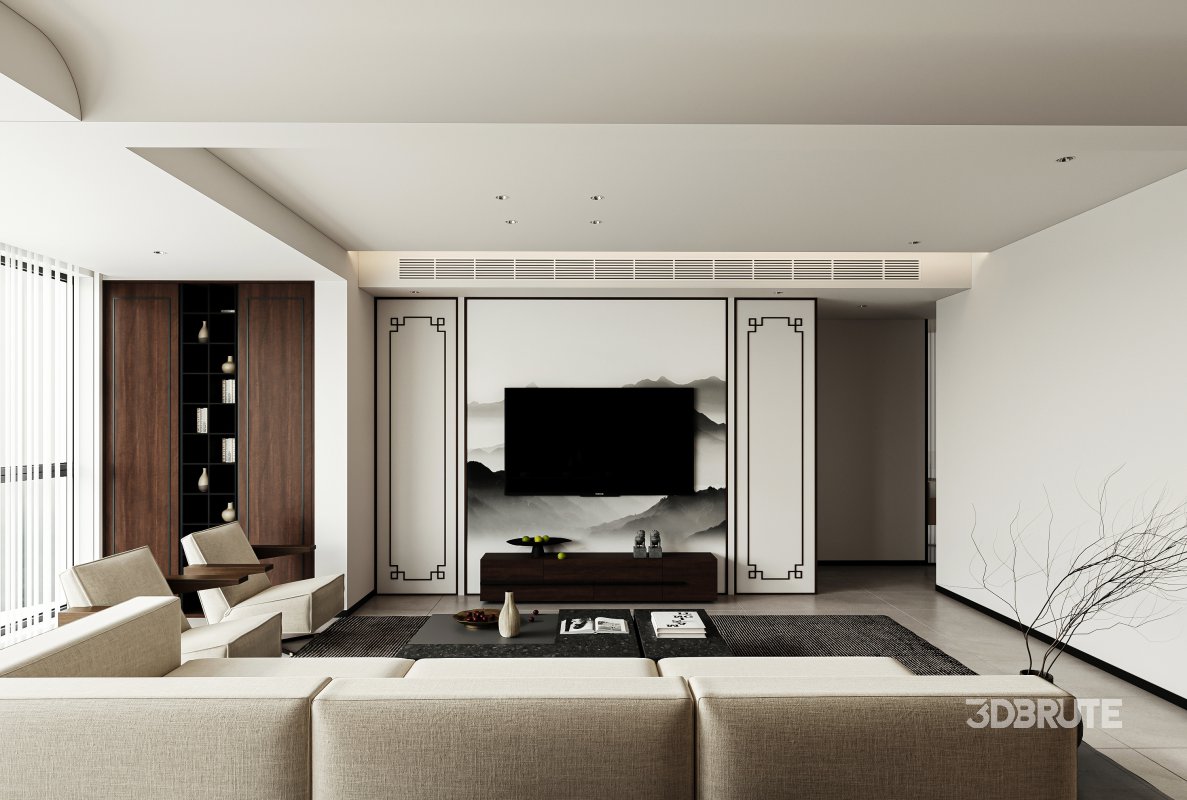 Chinese Living Room Dining Room Image 7