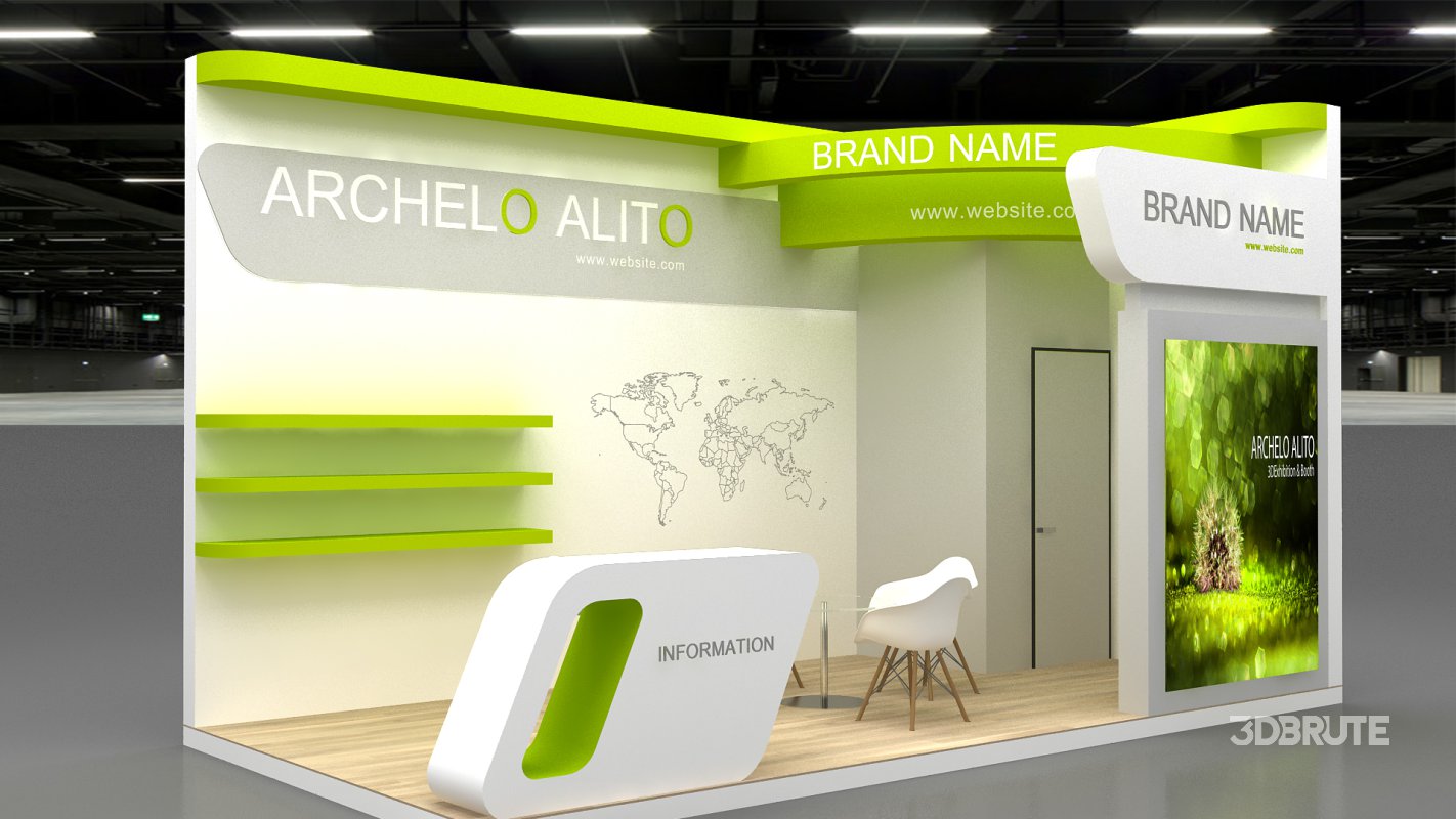 3d booth exhibition Image 1
